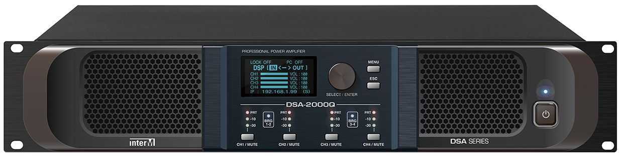 Inter-M DSA-2000Q 19 дюймовое оборудование Inter-M фото, изображение