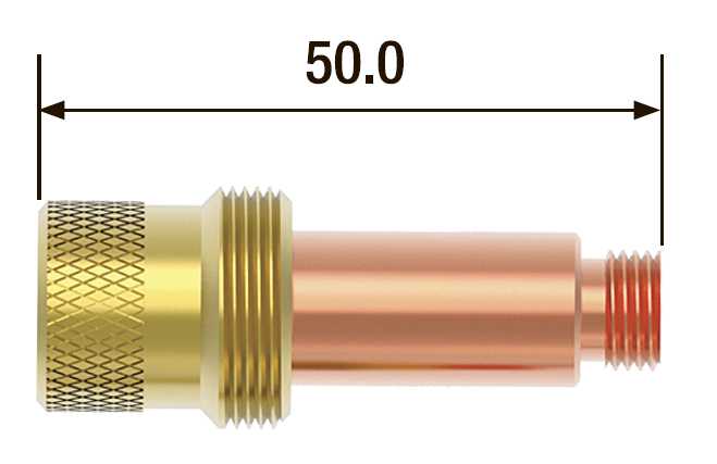 FUBAG Корпус цанги c газовой линзой ф4.0 FB TIG 17-18-26 (FB45V28) Аксессуары к горелкам TIG, MIG/MAG фото, изображение